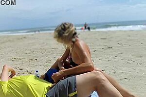 Public Milf Handjob Turns Into Explosive POV Cumshot in Front of Onlookers.