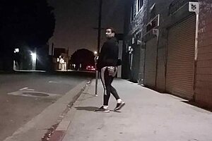Gay Latino Bubble Butt Selling My Holes In The Street