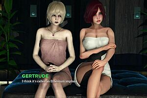 eternum 57 with fat curvy mature boobs in 3d anime outfit