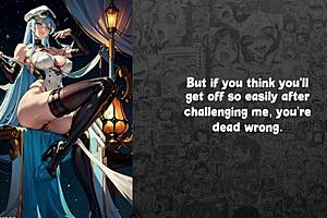 faygrey previews game where prisoner submits to general esdeath with joi and domination