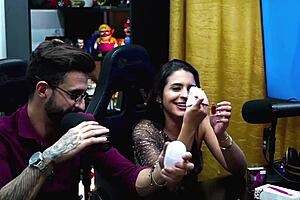 Husband Lets Ruan Slap Her Big Brazilian Booty and Spread Her Tight Hole for Close-Up View