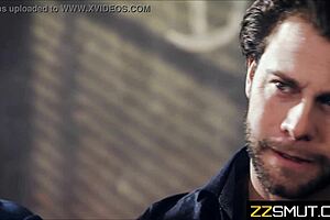 Blonde Student Gets Fucked by Teacher and Principal in Classroom