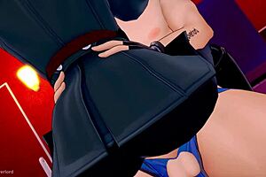 Tv Woman Enjoys Hotel Love Game Fun!