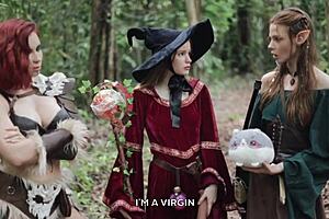 Porno, uh, Diana Rider and Arinafox in Wild Sex Adventure, ya know?