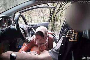 i flashed my dick to a naive muslim teen in hijab, got caught jerking off in the car at the public park, and she helped me out
