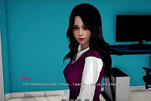 my bully is my lover, a brunette mature with big tits and ass who dominates me in this episode