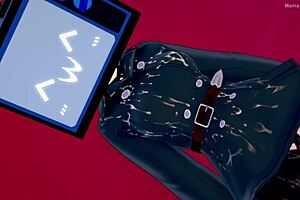 Tv Woman Enjoys Hotel Love Game Fun!