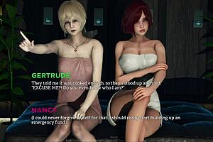 eternum 57 with fat curvy mature boobs in 3d anime outfit