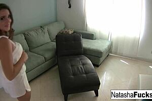 NATASHA NICE ENJOYS A LITTLE 18+ ALONE TIME BY HERSELF!