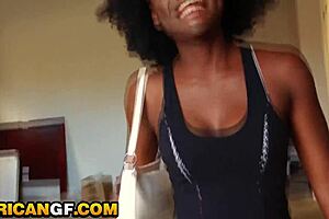 Is This Hot Black Real Estate Agent Fucking During the House Showing on Africangf?