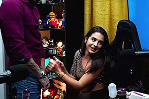 Husband Lets Ruan Slap Her Big Brazilian Booty and Spread Her Tight Hole for Close-Up View