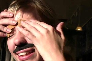 White Teen Fucks Two Guys