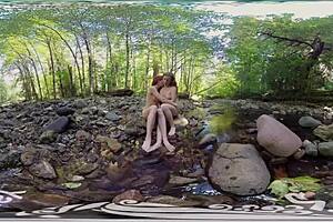 I saw Ana, Molly, and Belle yanking and cumming outdoors