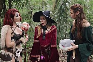 Porno, uh, Diana Rider and Arinafox in Wild Sex Adventure, ya know?