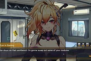 Nova Duty Hentai Sexdoll Fingering Orgasm