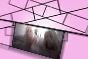 Stepsis says my fucking titty is out, why wouldn't you tell me while riding in cowgirl.