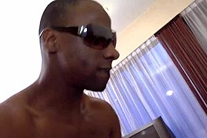 Rough French Interracial Fucking in Missionary Position