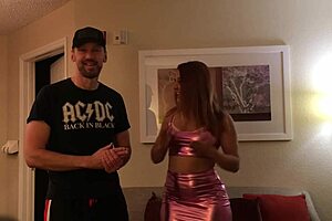 maria jade - the naked pornstar one chip challenge - sexy pawg gets nude and fucked hard by big dick slacker