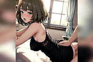 massive cock fucks my huge butt and wet pussy in this hot ai story