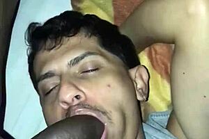 He shoved his big black cock in my mouth until cumming