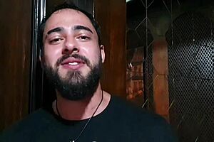 Wife left alone, neighbor fucks her in doggystyle