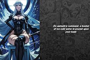faygrey previews game where prisoner submits to general esdeath with joi and domination