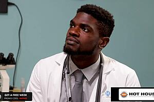 Hot Doctor Teaches Young Man Bottoming Passionately