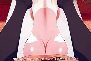 rem fucking naked with ahegao face, big boobs maid from re zero