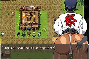 Tanned girl natsuki hentai game festival blowgang