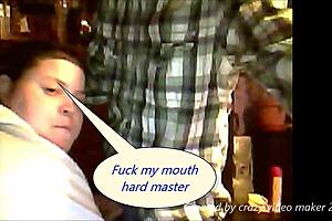 The Amateur Teen Gets Her Mouth Fucked Roughly