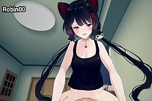 this compilation of vtubers follando in hentai style