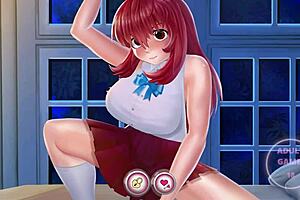 my secret waifu in this anime hentai game