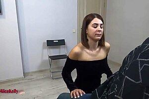 The Secretary Swallows Boss's Cum