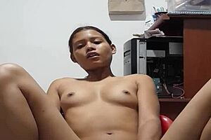 Is this delicious dildo making your tight pussy orgasm?