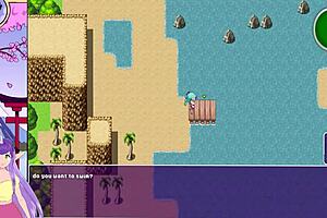 in dragon ball, bulma explores her balls with big cock and cunilingus scene