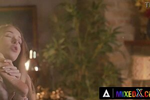 mixedx hot lesbian foursome with orphans and housekeeper 😏