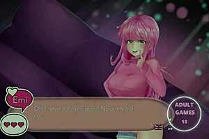 my secret waifu in this anime hentai game