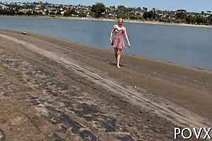 Naked gal enjoys getting drilled pov 😏