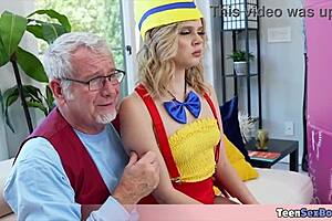 Old Dude's First Ride On His New Sexrobot