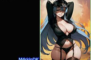 Blonde anime hentai characters compilation