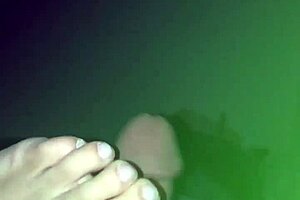 Beautiful Wife Uses Cute Feet For Footjob In Amateur Fetish Scene