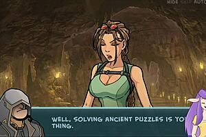 Akabur's Lara Croft blowjob guide in Star Chanel 34: Early part 92