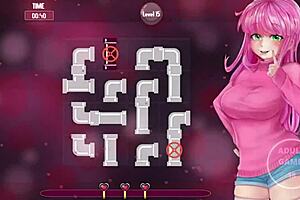 my secret waifu in this anime hentai game