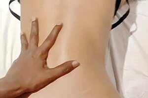 Curvy receptionist feels intense pleasure as guest fucks her passionately