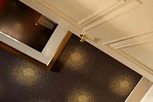 Hot Model In Heels And Lingerie Teases, Drops Dress, Gets Clothes Ripped For Nude Sex