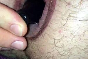 Watch me fuck my puffy man pussy with this toy?