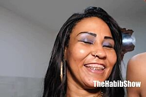 Amaya and Ariella in hot Brazilian threesome action