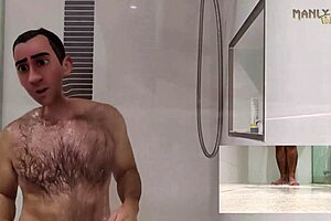 Step Gay Dad Shares Hotel Bed With Hot Stepdad