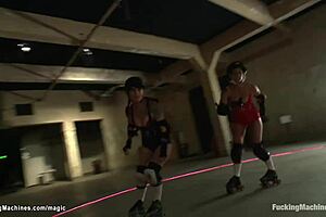 roller derby lesbians after game