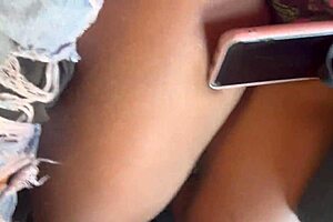 that 19 year old black cutie fucking hard and moaning loud on the dick, all in red and cher